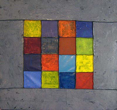 400x379 Color Box - Color Field Painting