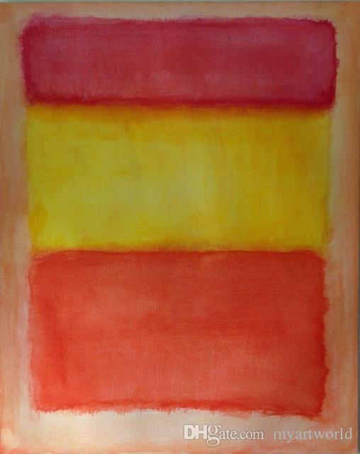 508x640 2018 High Quality Home Decor Color Field Painting,pure Hand - Color Field Painting Mark Rothko