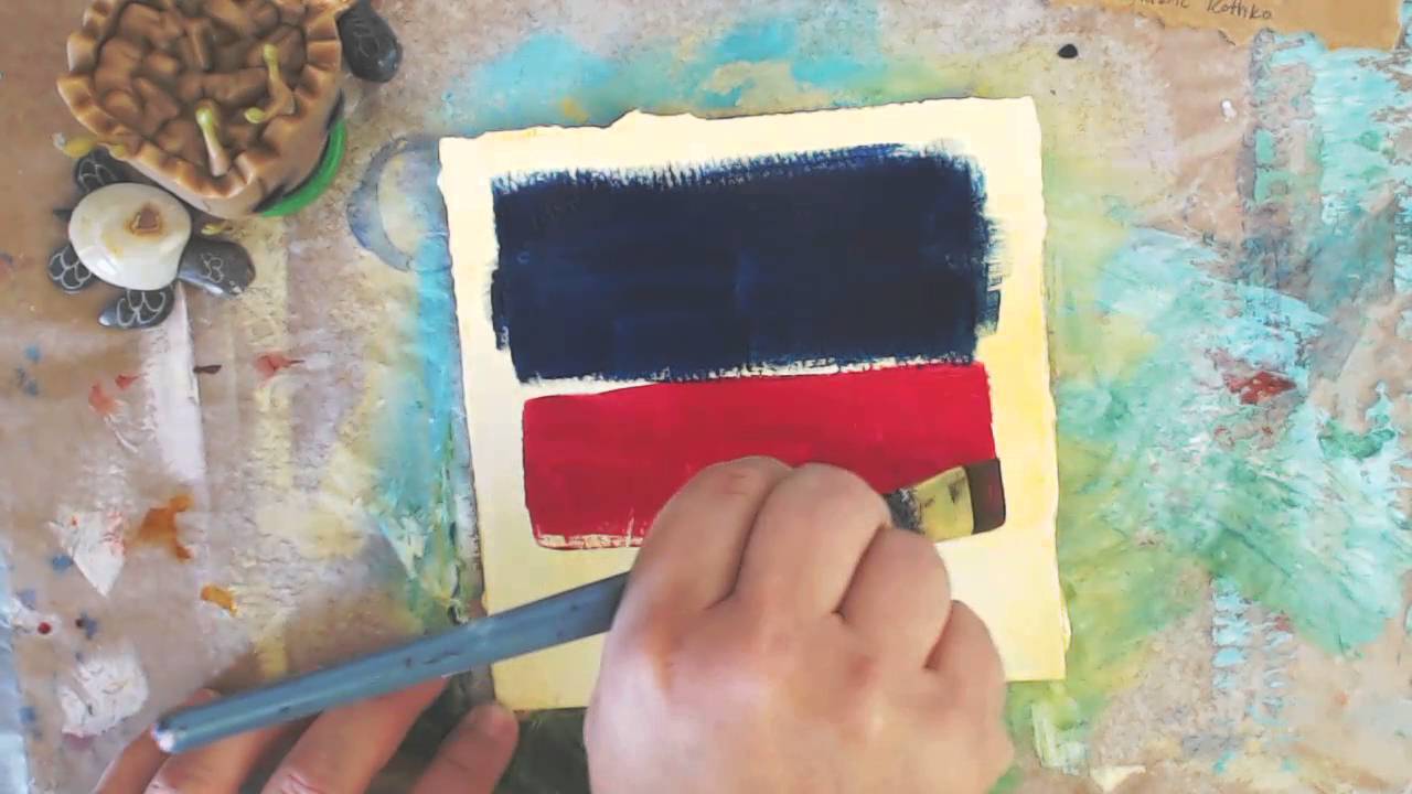 1280x720 Creativecouragelab Day 19 - Color Field Painting Technique