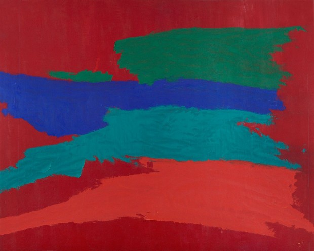 620x497 Pat Lipsky's Color Field Paintings From 1969 75 Pat Lipsky - Color Field Painting Technique