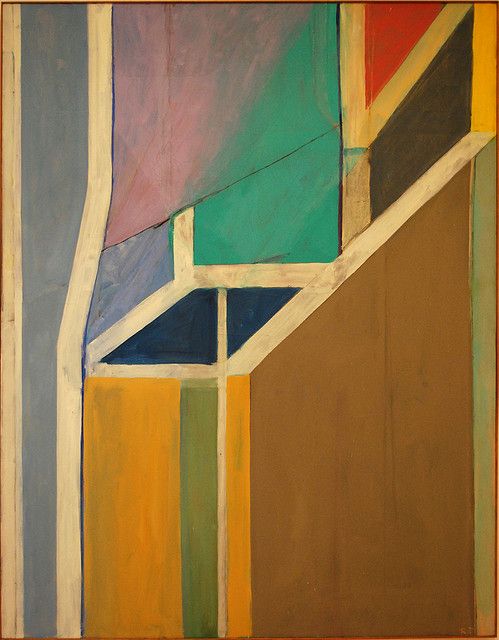 499x640 Richard Diebenkorn, Ocean Park - Color Field Painting Technique