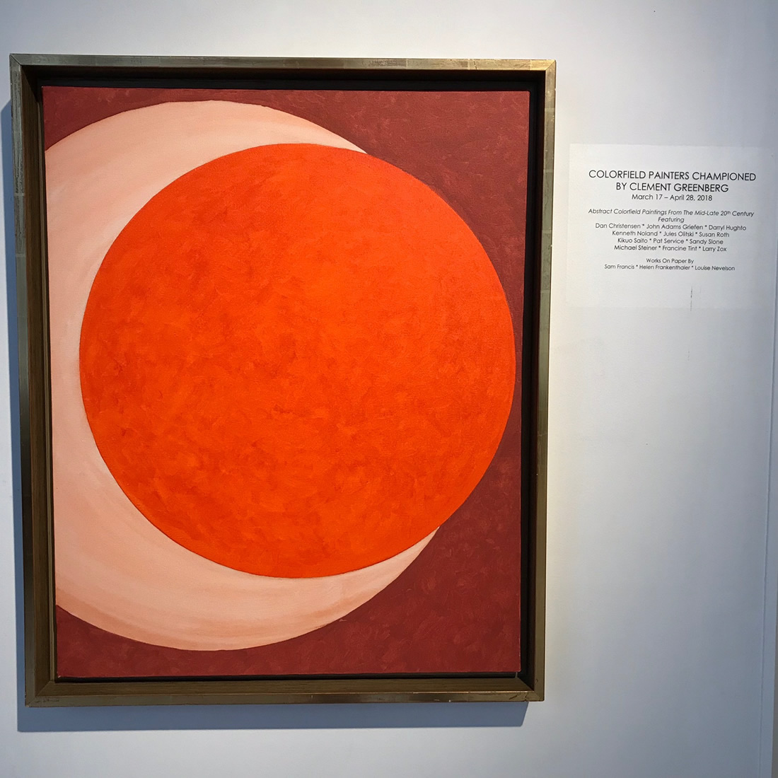 1100x1100 Color Field Painters Championed By Clement Greenberg Frederick - Color Field Painting Was A Form Of Abstraction That