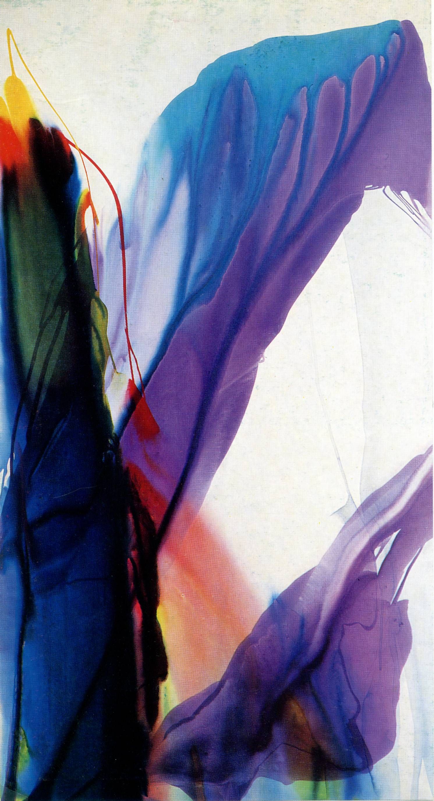 1491x2750 Phenomena Montezuma's Band, 1972 By Paul Jenkins. Color Field - Color Field Painting Was A Form Of Abstraction That