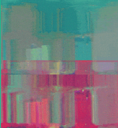 400x435 Color Field Gifs Wifflegif - Color Field Painting Was A Form Of Abstraction That