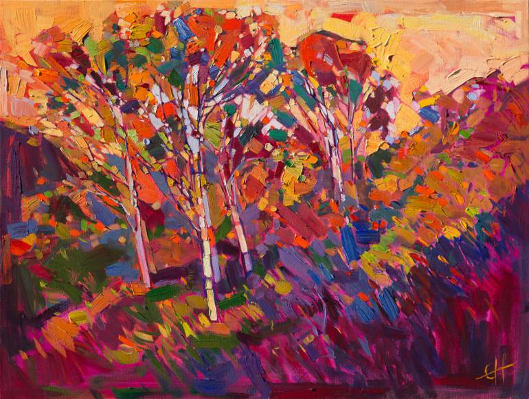 770x581 Saatchi Art Expression Of Color Painting By Erin Hanson - Color Painting Art