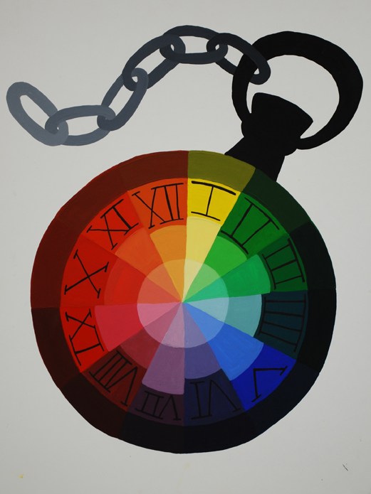 521x695 Student Work Janetsuarez - Color Wheel Painting