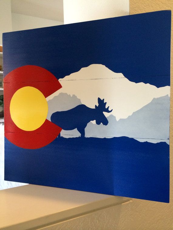 Colorado Flag Painting At Paintingvalley Com Explore Collection Of Colorado Flag Painting