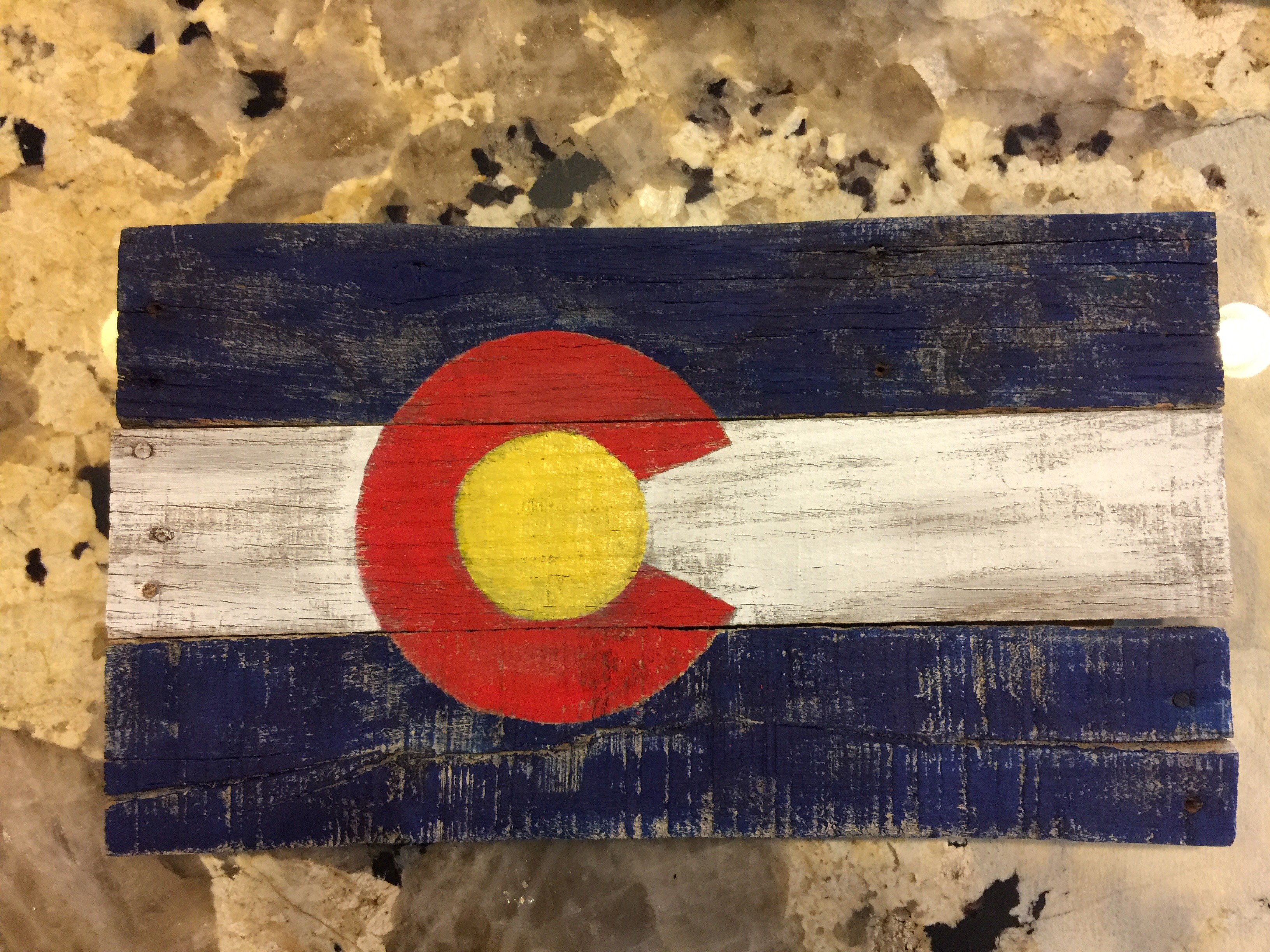 3264x2448 Colorado Art - Colorado Flag Painting