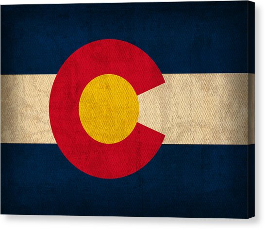 546x472 Colorado Flag Canvas Prints Fine Art America - Colorado Flag Painting