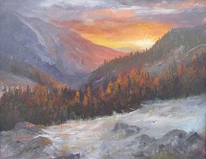 300x231 Colorado Mountain Painting - Colorado Mountain Painting