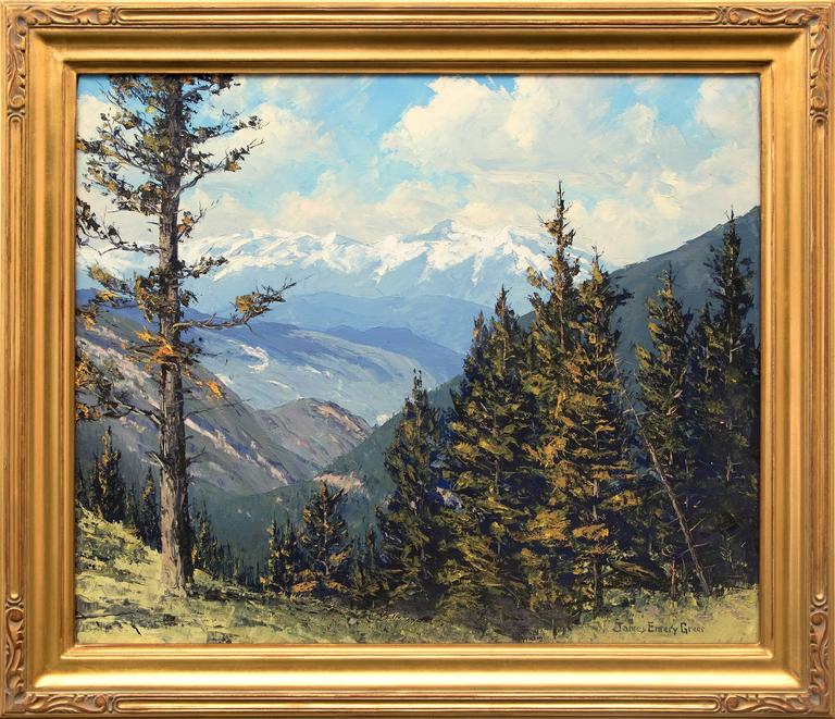 768x661 James Emery Greer - Colorado Painting