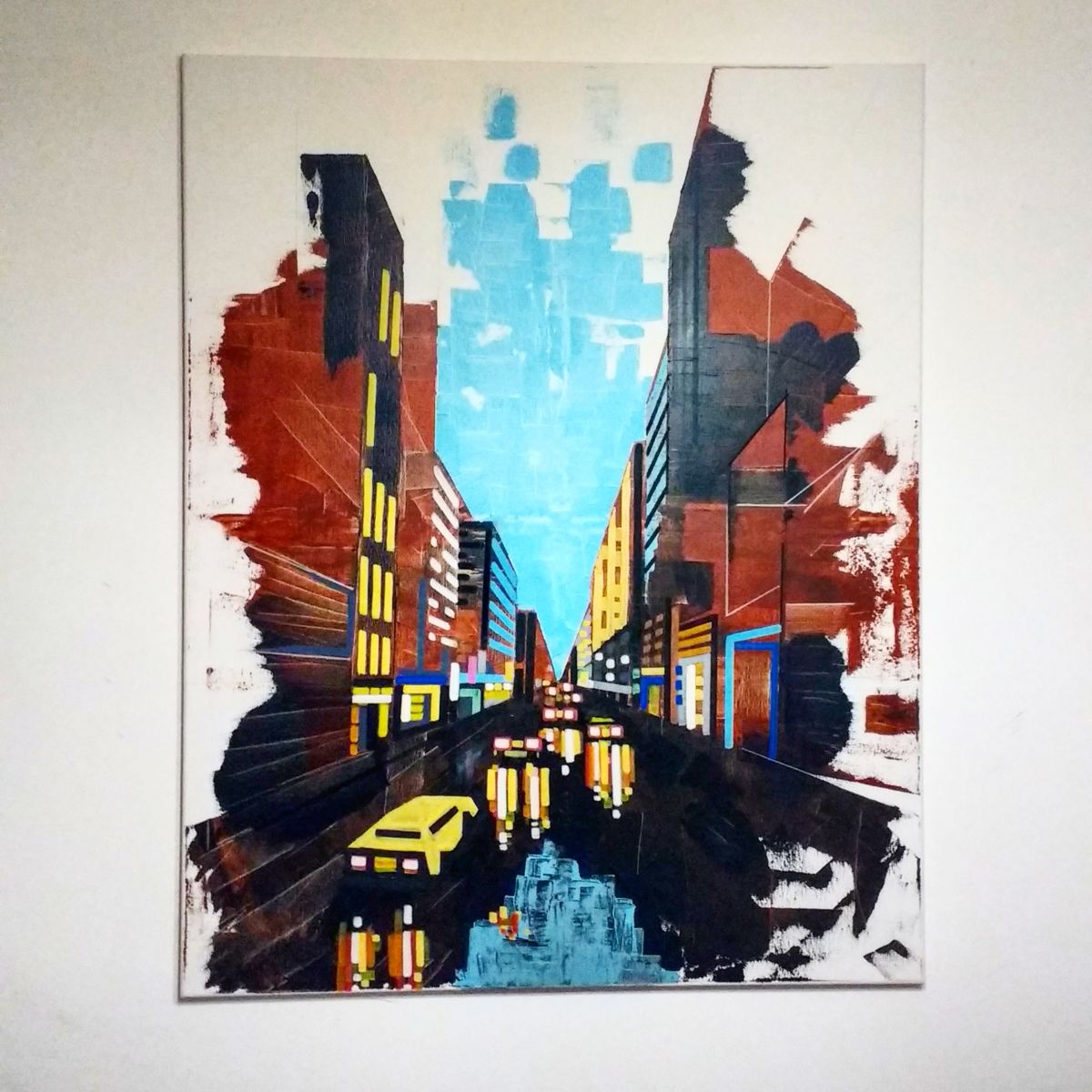 1200x1200 Work In Progress (Gus French Color Blind Painter) - Colorblind Painting