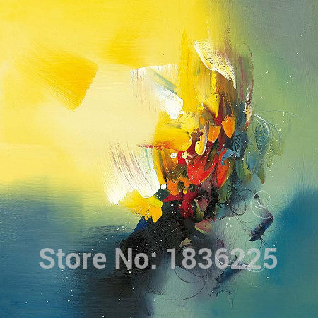 450x450 Handmade Colorful Abstract Paintings On Canvas For Room Wall - Colorful Abstract Painting