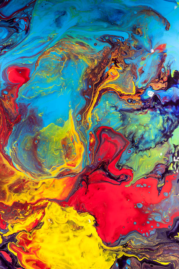 600x900 Wanderer - Colorful Abstract Painting