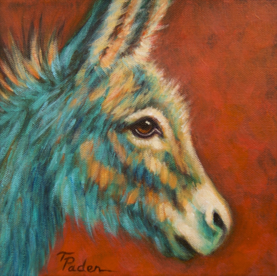1152x1148 California Artwork Colorful Animal Paintings For Sale By Theresa - Colorful Animal Painting
