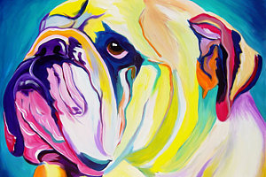 300x200 Colorful Animal Paintings Fine Art America - Colorful Animal Painting