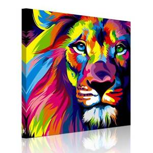 300x300 Unframed Hd Canvas Prints Decor Wall Art Painting Picture Bright - Colorful Art Painting