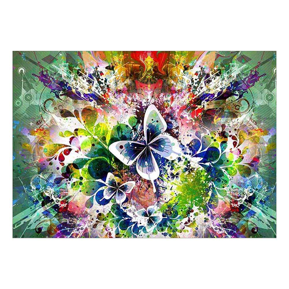 1001x1001 Colorful Butterfly 5d Diamond Painting Embroidery Diy Cross Stitch - Colorful Butterfly Painting