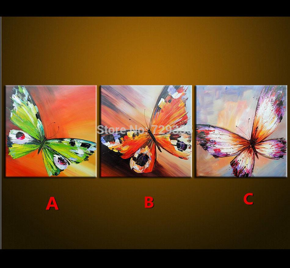 950x878 2018 Abstract Oil Painting On Canvas Palette Knife Colorful - Colorful Butterfly Painting