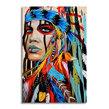355x355 Byxart Canvas Prints Wall Art 1 Panel, Colorful Canvas - Colorful Canvas Painting