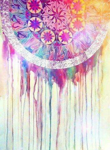 353x480 Pin By Jess Qp - Colorful Dream Catcher Painting