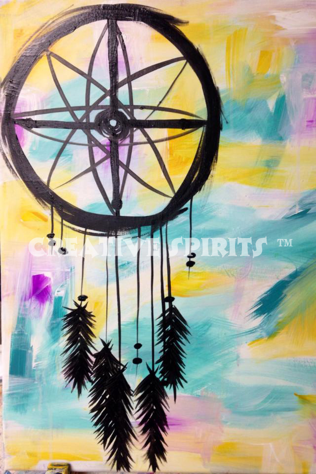 640x960 Studio Dream Catcher Creative Spirits Okoboji - Colorful Dream Catcher Painting