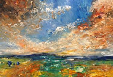 375x254 Colorful Landscape Painting Paintings For Sale Saatchi Art - Colorful Landscape Painting
