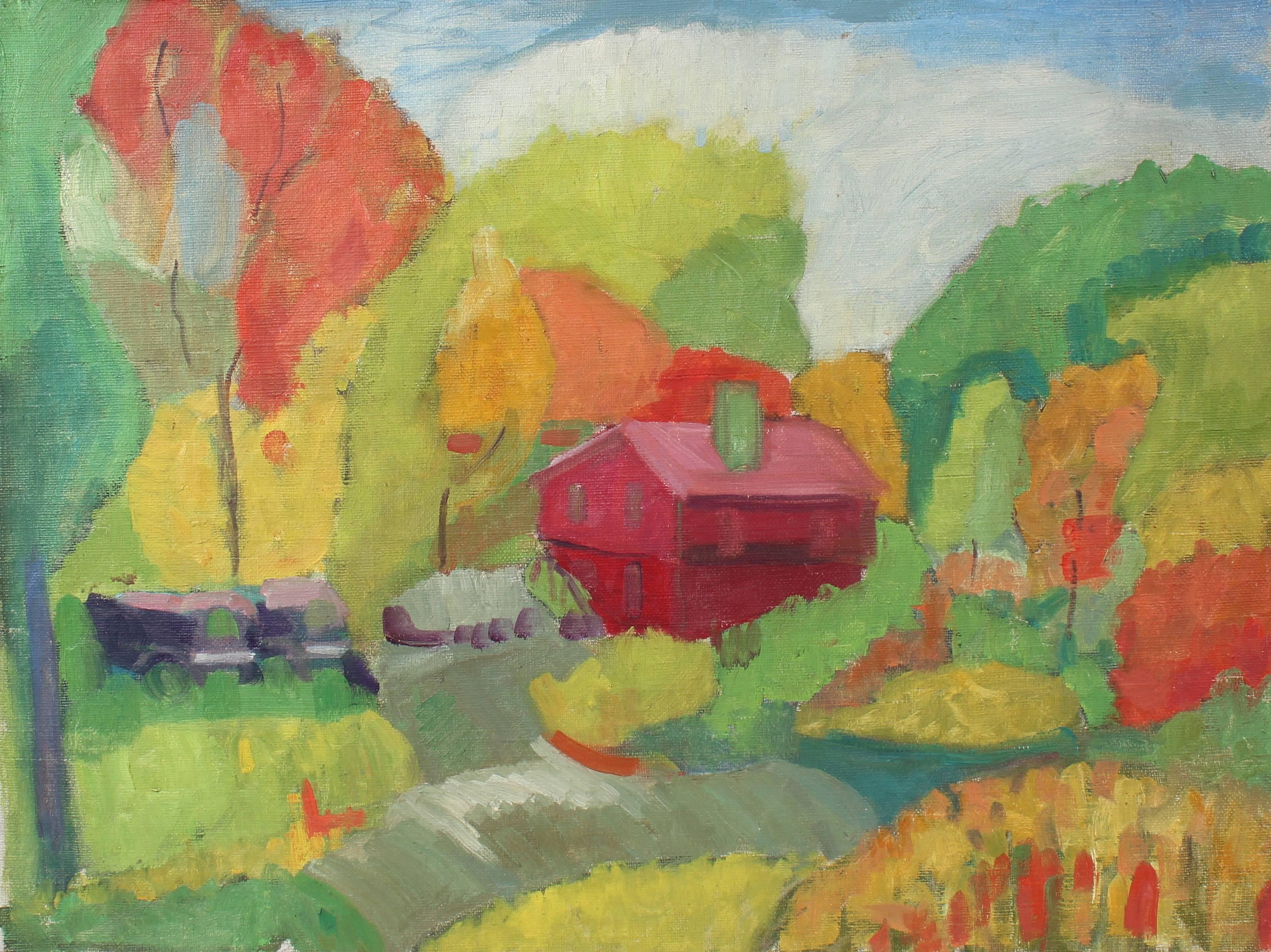 3301x2473 Michael L. Mason - Colorful Landscape Painting