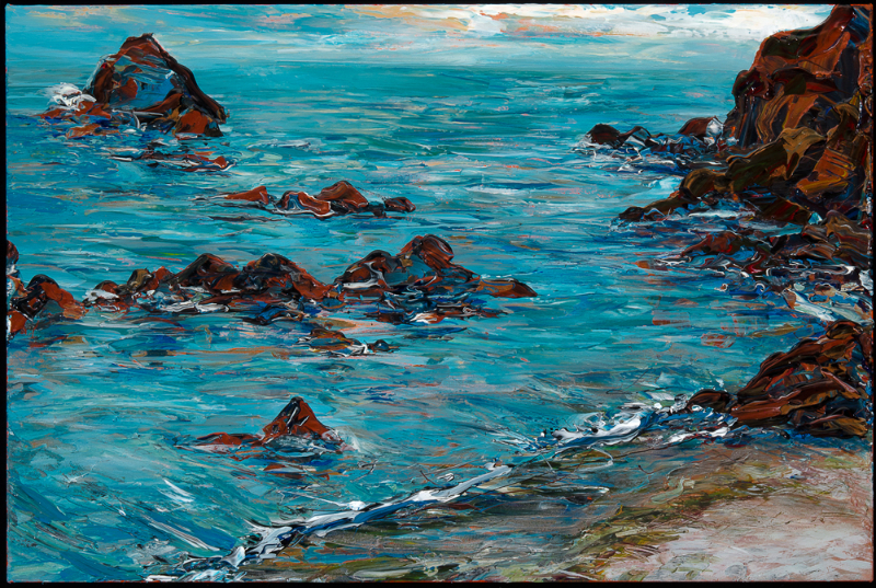 800x537 Artist Sue Averell Colorful Landscape Paintings - Colorful Landscape Painting