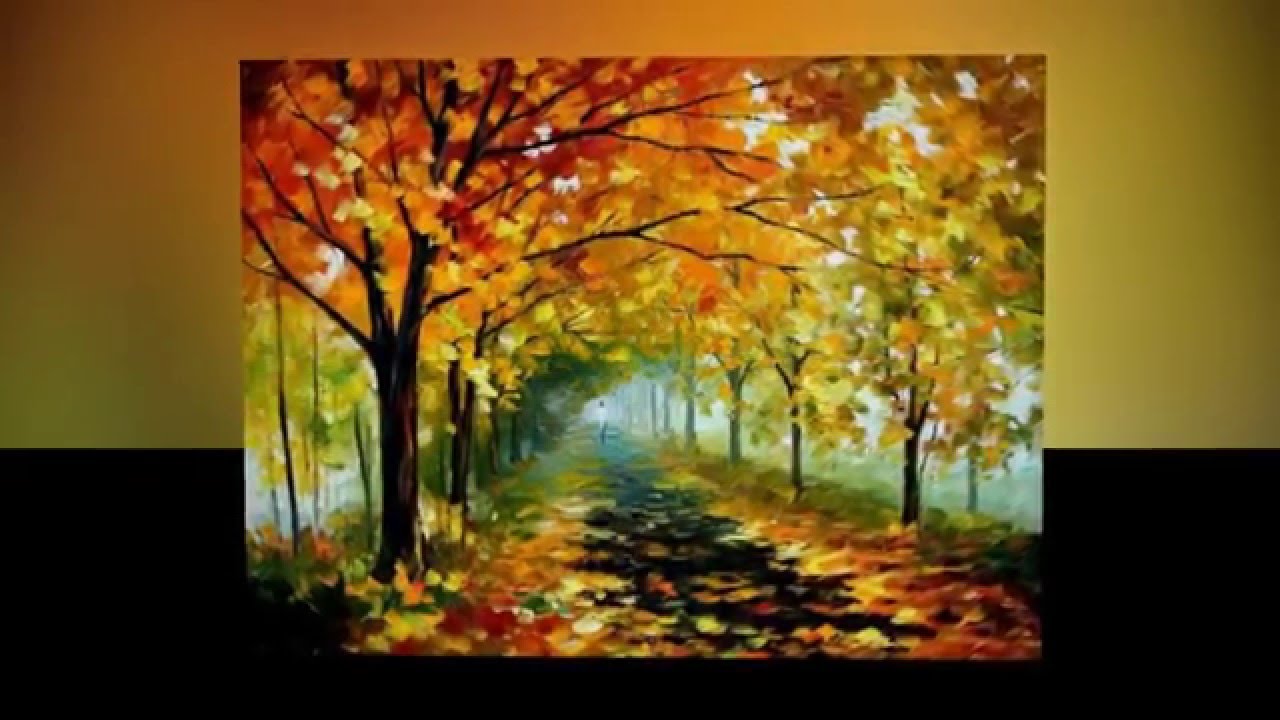 1280x720 Beautiful Vividly Colored Landscapes And Paintings By Leonid - Colorful Landscape Painting