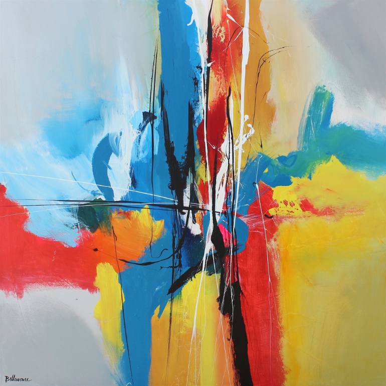 770x770 Saatchi Art Colorful Painting By Pierre Bellemare - Colorful Painting