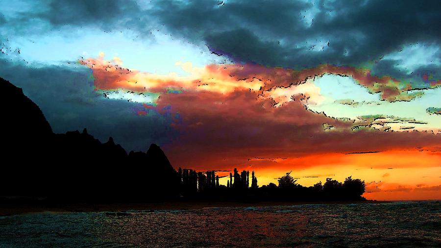 900x506 A Colorful Sky Painting By Viveka Singh - Colorful Sky Painting