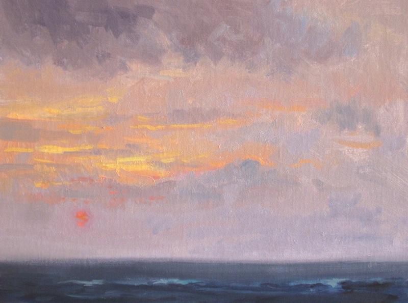 800x595 Painting The Sky Life Plein Air - Colorful Sky Painting