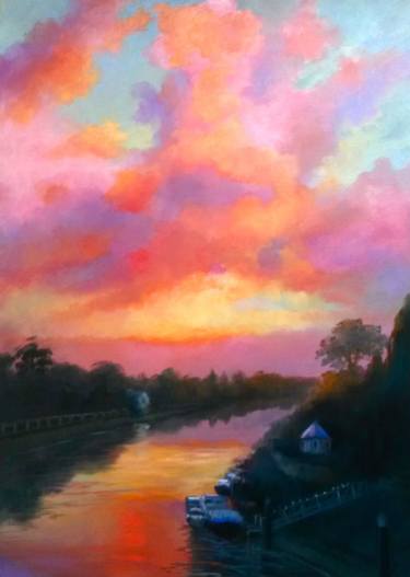 375x527 Colourful Sky Paintings For Sale Saatchi Art - Colorful Sky Painting