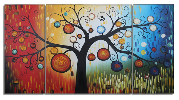 Colorful Tree Of Life Painting