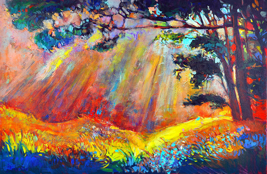 900x586 Tree Of Life Painting By Ivailo Nikolov - Colorful Tree Of Life Painting