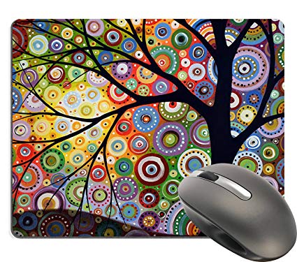 425x375 Hscban Abstract Vintage Colorful Tree Of Life - Colorful Tree Of Life Painting