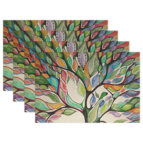 463x463 Aideess Modern Art Abstract Painting Colorful Tree - Colorful Tree Of Life Painting