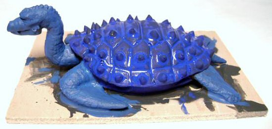 550x262 Tmp] Dragon Turtle Painting Begins - Colorful Turtle Painting