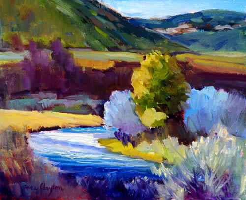 500x406 Jane Clayton, Plein Air Colorist - Colorist Painting