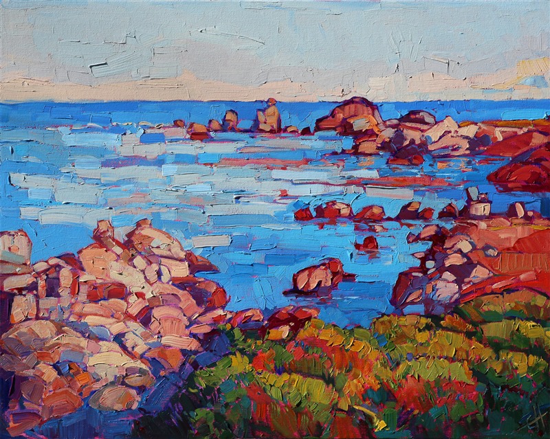 800x639 Monterey Rocks - Colorist Painting Techniques