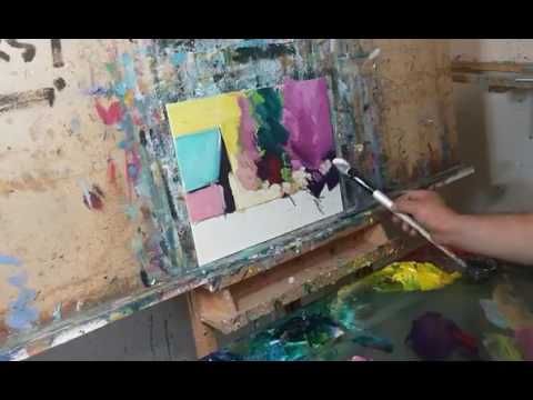 480x360 How To Paint A Colorist Bright Oil Landscape Oil Painting By Jose - Colorist Painting Techniques