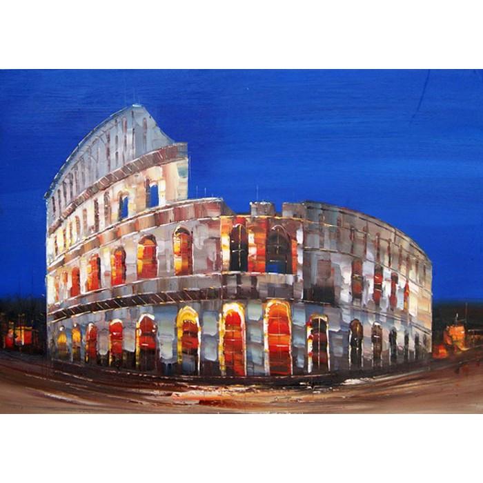 700x700 Rome Colosseum Oil Painting - Colosseum Painting