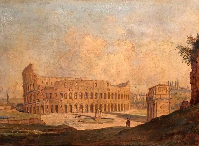 768x562 Unknown - Colosseum Painting