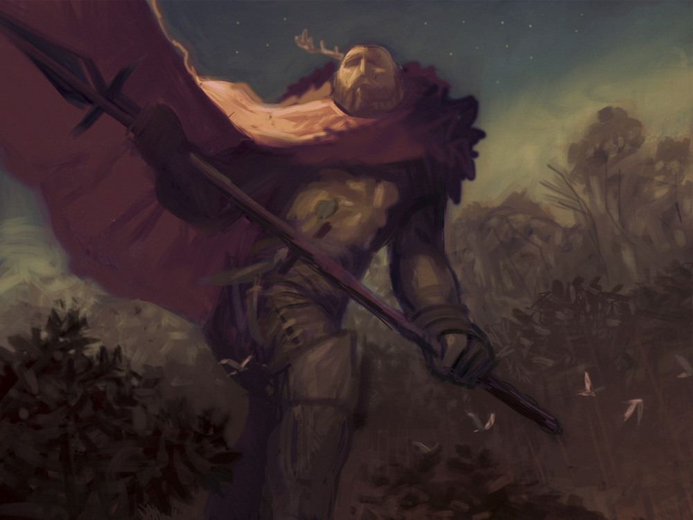 1000x751 Magic Art In Focus - Colossus Painting