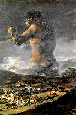 262x394 The Prado's Giant Leap To A Shaky Conclusion - Colossus Painting