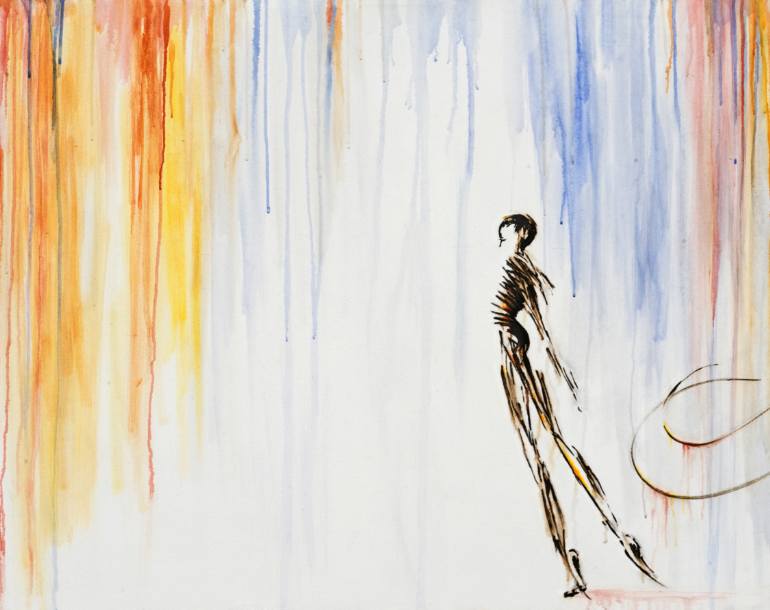 770x610 Saatchi Art Colour Field Painting By Sally Mckay - Colour Field Painting