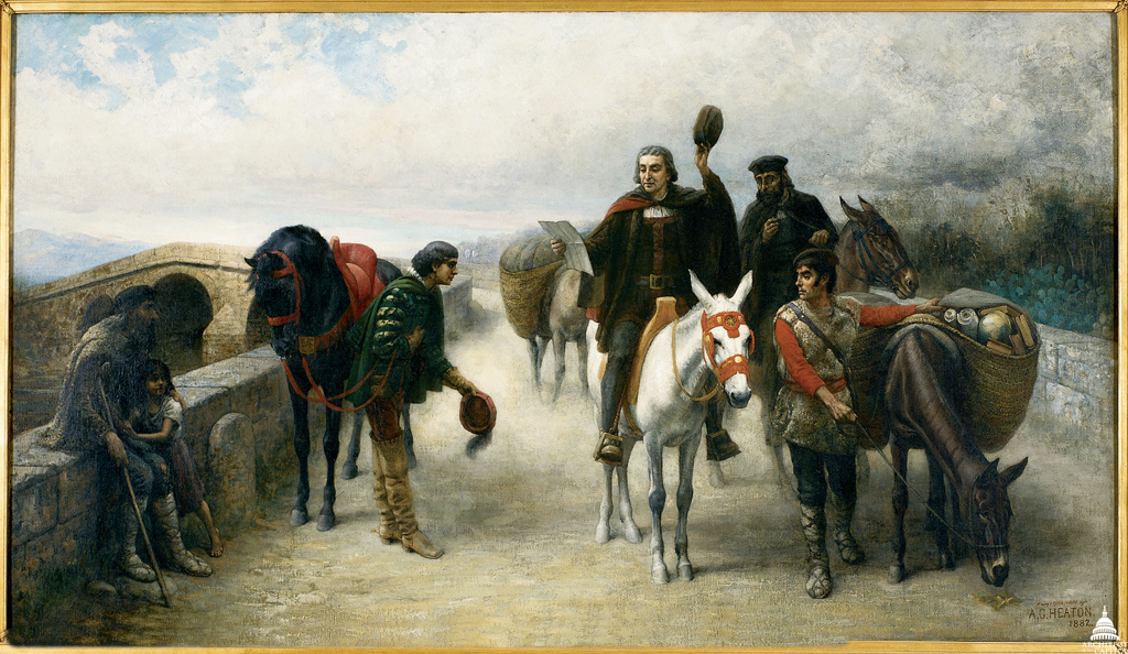 1024x594 Capitol Discovery Architect Of The Capitol United States Capitol - Columbus Painting