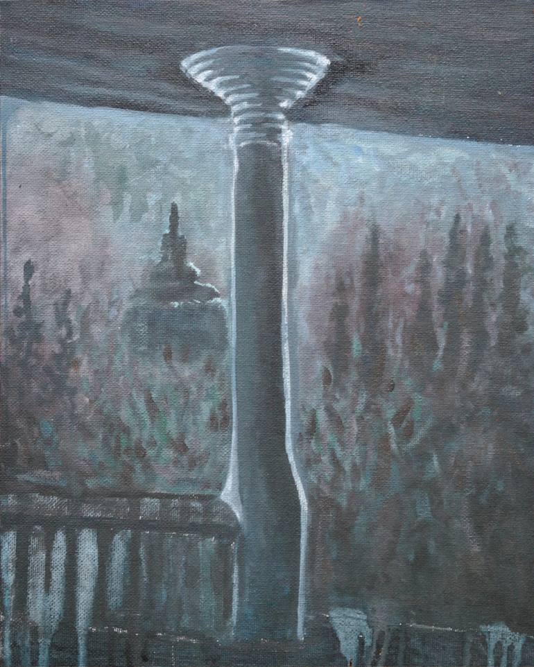 770x962 Saatchi Art Column Painting By Constantinescu Sorin - Column Painting