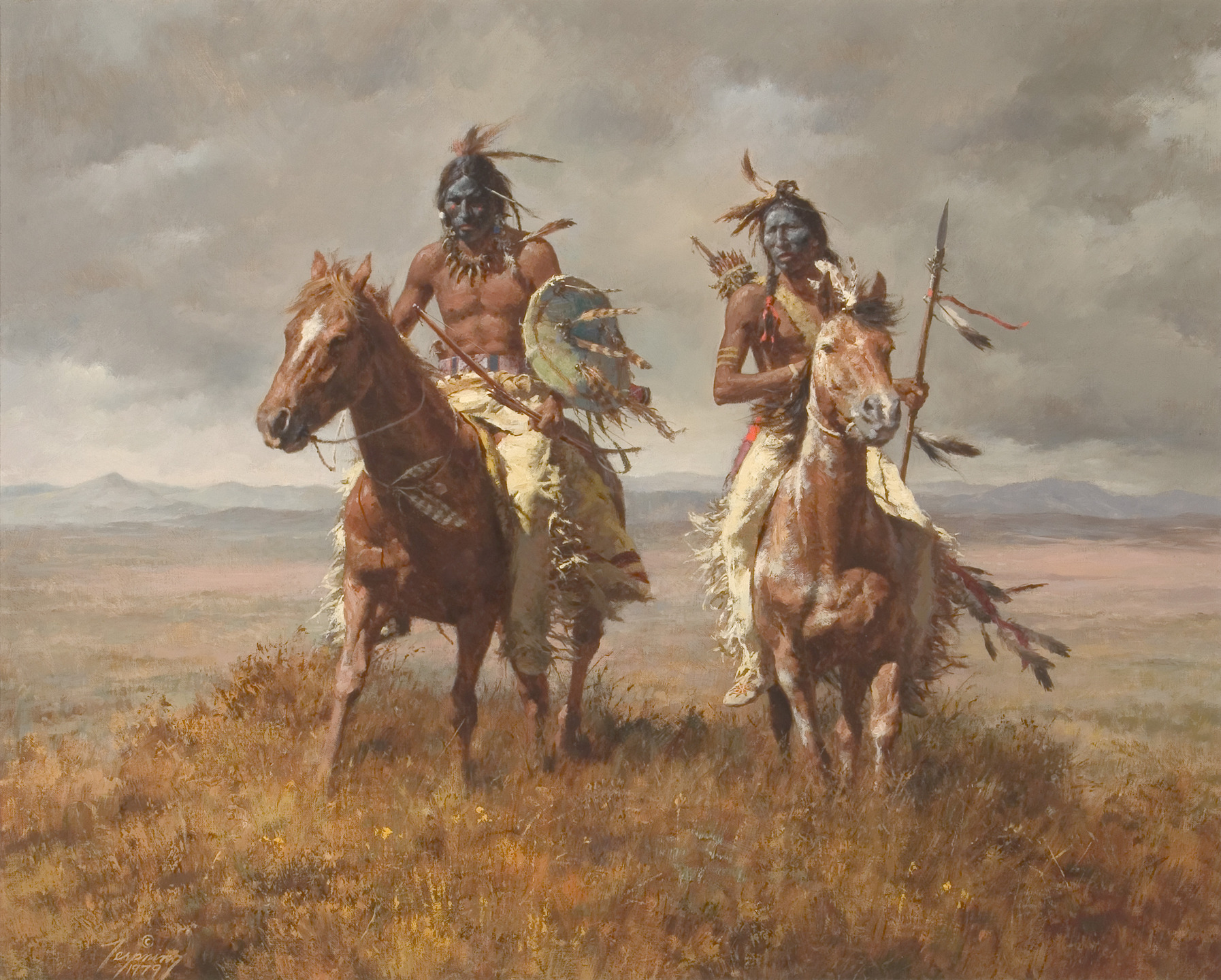 Comanche Warrior Painting at Explore collection of